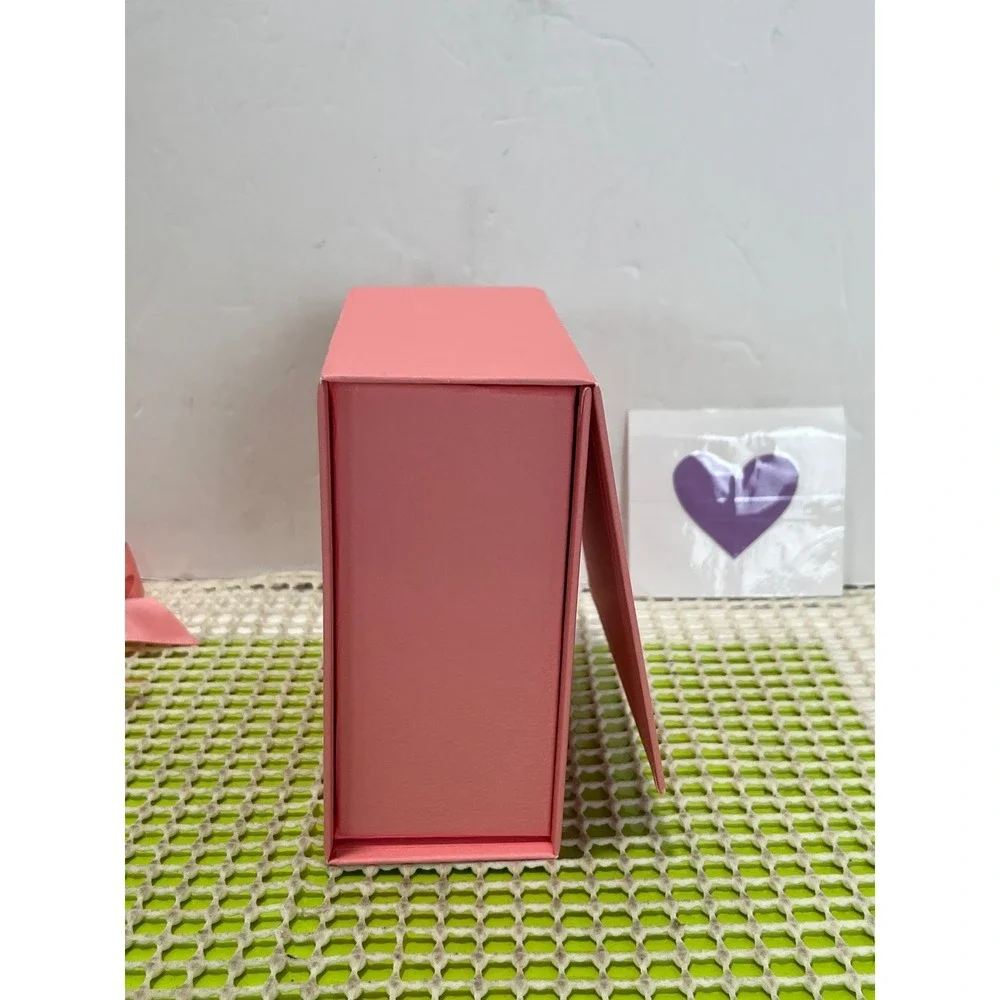 Pandora Pink Jewelry Gift Box w/ Ribbon Bow & Small White Inner Box